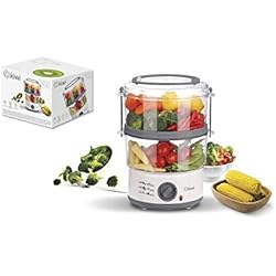 Kiwi 953 kfs2903 Cuiseur à Vapeur Électrique, 500 W, 5 l