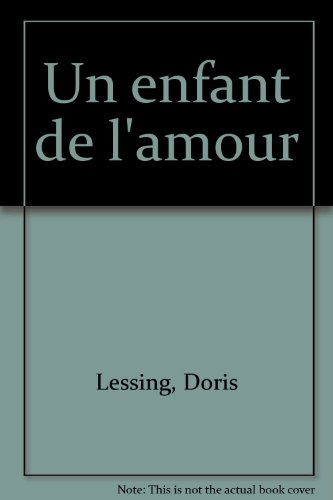couverture de : Un enfant de l'amour
