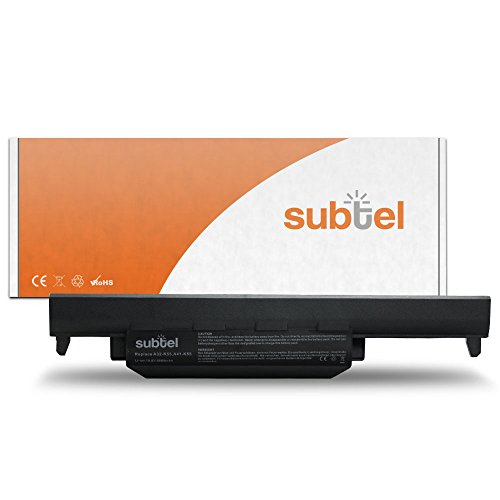 subtel® Qualitäts Akku (6600mAh) für Asus A45 / A55 / A75 / F45 / F55 / F75 / K45 / K55 / K75 / R400 / R403 / R500 / R503 A32-K55 Notebookakku Laptopakku Ersatzakku Batterie