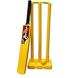 ES Set includes 1 bats, 1 ball, 1 stump bases, 3 stumps, 2 Bails and 1 carry case.