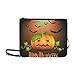 Produktbild WYYWCY Halloween Banner Party Einladung Weihnachtskarte benutzerdefinierte hochwertige Nylon dünne Clutch Cross Body Tasche Umhängetasche