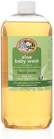 Oregon Soap Company - Liquid Castile Soap, Certified Organic and Natural Ingredients, Concentrated Multipurpose Soap (Unscented, 32 oz) by Oregon Soap Company