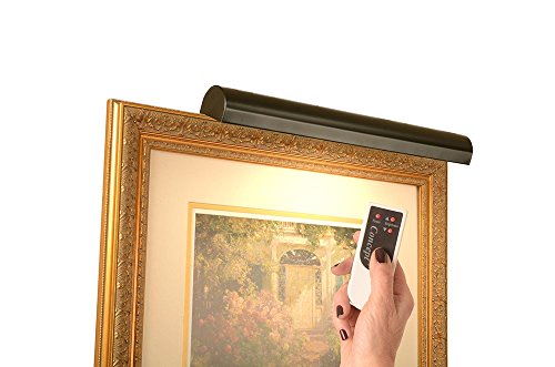 Concept Lighting 303L Concept - Mando a distancia inalámbrico LED, color negro mate, 45,7 cm