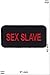 Produktbild Patch - Sex Slave - rot - Fun Patch - Adult - Weste - Patches - Aufnäher Embleme Bügelbild Aufbügler