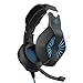 Price comparison product image Gaming headset for PS4 Xbox One PC Headphones with Mic Noise Cancelling Over Ear Headphones LED Light for Laptop Mac Nintendo Switch Games