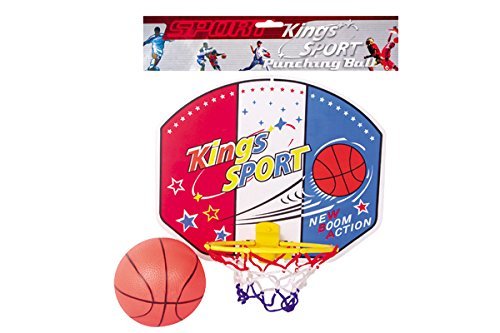 kidoloop Mini Basketball wall with Ball Indoor Outdoor Toy Set King sport by King Sport