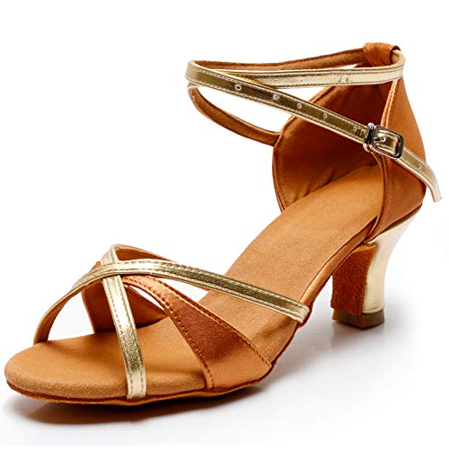 TRIWORIAE-Chaussures de Danse Latine Talons Hauts Sandales Femme