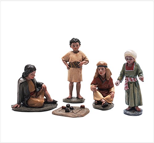 Triciclo Editores Belén Delprado J.L.Mayo - Grupo de niños - escenas de Belén - Serie 11 cms BE.