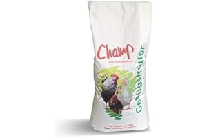 Champ poultry grain feed, 25 kg chicken feed with mussel shells