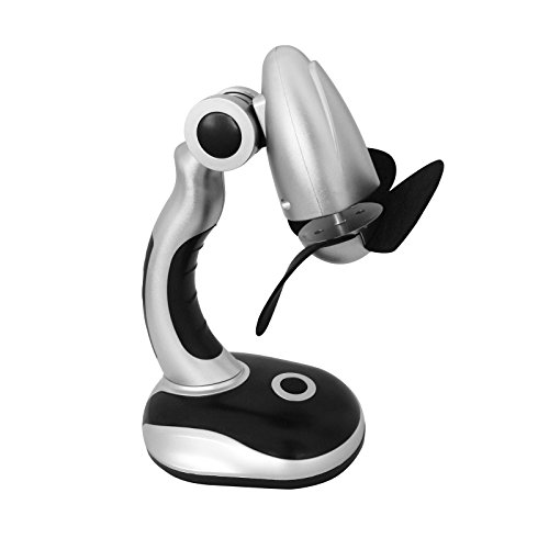 Eaxus Mini Schreibtisch Ventilator Desk Fan, leistungsstark, Kühlfunktion, 58630 - 2