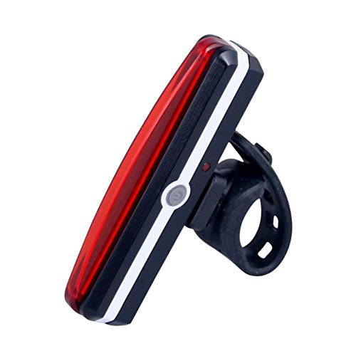 Preisvergleich Produktbild Sylvialuca Fahrradlichtrücklichter Highlight USB-wiederaufladbare Wasserdichte LED-Warnlichter Zubehör - Rot