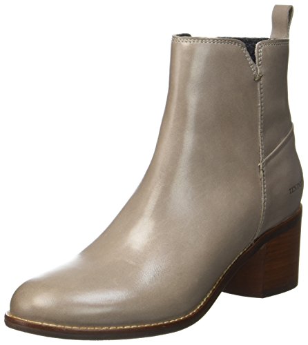 TEN POINTS Damen Josette Stiefel, Grau (Taupe), 40 EU