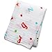 Lulujo Cotton Muslin Wrap (Alphabet)