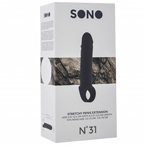 Preisvergleich Produktbild Blattscheide penis Ausdehnung des Penis strechy +25cm schwarz