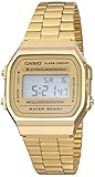 Casio Unisex Classic A168WG-9VT Vintage Watch Gold