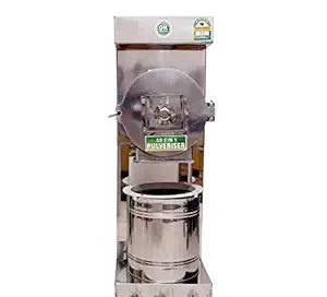 Aj's SEFON STONE LESS 2 in 1 S.S. PULVERIZER Fully Automatic | Aatta & Masala Mill | 3 HP SINGLE PHASE Flour Mill | Domestic Flour Mill | Masala Chakki | Aatta Chakki | Aatta Maker | Masala Grinder