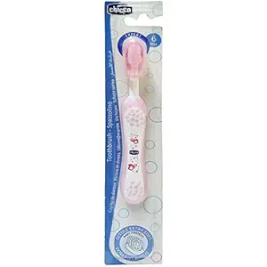 Chicco Toothbrush - Pink, 1 Piece Pack