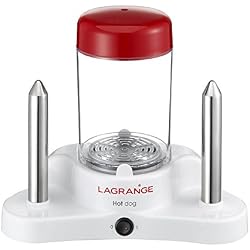 Lagrange 169003 Appareil à Hot-Dog Blanc/Rouge 30,5 x 15 x 27,3 cm