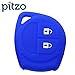 PITZO Car Silicone Key Cover for 2 Button Remote Key Shell/Case/Body for Maruti Suzuki Swift / Swift Dzire / WagonR / S-Cross / Ertiga / A-Star / Ciaz / Celerio - Blue RS.245.00