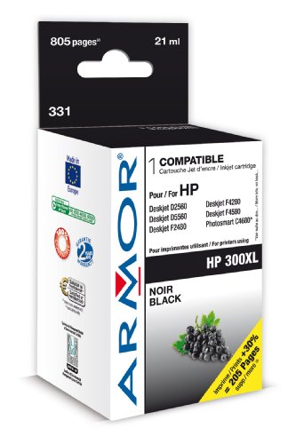 Preisvergleich Produktbild Armor K20272 CC641EE NO.300XL Deskjet D2480 / F4280 Tintenpatrone