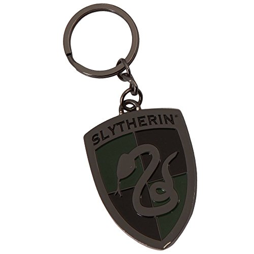 Preisvergleich Produktbild Harry Potter - Slytherin Schild - Schlüsselanhänger aus Metall