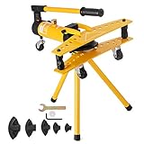 Olibelle Cintreuse de Tubes Hydraulique Manuelle 10 Tonnes une Valeur Terrifieuse de Construction Navale Supérieure (10T) (10T)