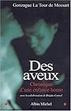 Image de Des aveux : Chronique d'une enfance homo