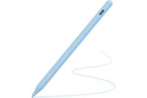 TQQ iPad Stift für Apple iPad (2018-2023), 2.0 Stylus Pen für ipad mit Hochpräziser, Neigungs Erkennung & Palm-Ablehnung, für iPad 10/9/8/7/6 Generation/Pro 11"/12.9"/Air 3/4/5/Mini 5/6