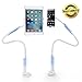 Price comparison product image ieGeek iPad Stand Tablet Gooseneck Holder Mount 360 Degree Rotation Flexible Adjustable Hands-free Bolt Clamp Stand Mount Universal for iPad, iPhone 7/6S/ Plus and Other 4-10.6" Cellphones & Tablets