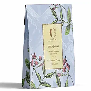 Ohria Ayurveda Organic Indigo Powder | Natural Colourant Conditioner - 150g