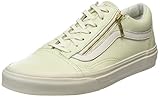  Vans Unisex-Erwachsene Old Skool Zip Low-Top, Grün ((mlx) Leather/Ambrosia), 38 EU