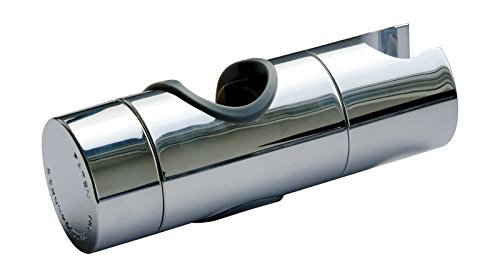 Gleiter für Wandstange | Brausehalter | Schieber | Dusche | Ersatzgleiter | Konus | Ø 22 oder 25 mm | Chrom - 3