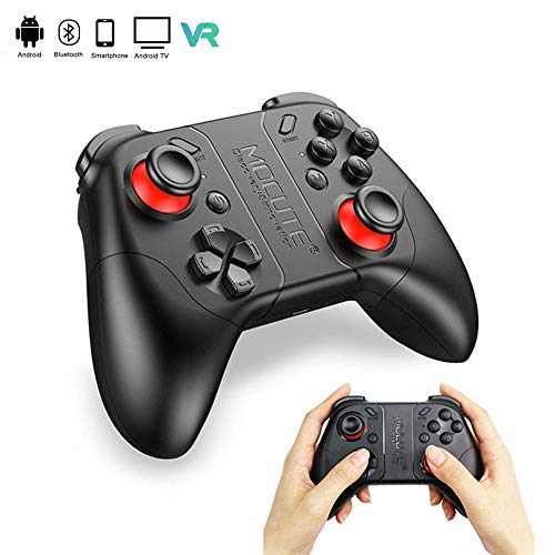 Preisvergleich Produktbild DUCKTOYS Bluetooth-Spielcontroller, tragbares WLAN-Joystick-wiederaufladbarer Bluetooth-Griff, kompatibel mit Android / Tablet / PC / VR / TV-Box (Nicht für ios-Geräte)