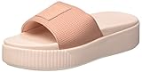 Grip auf feuchtem Untergrund Puma Damen Platform Slide WNS EP Plateausandalen, Peach Beige-Pearl, 40.5 EU