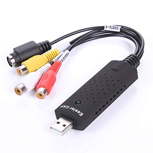 Capturadora de audio video por usb 2.0 para tv video vhs a dvd ps3 xbox ps4