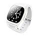 Produktbild COLORFUL_Bluetooth Smart Watch M26 Intelligente Armbanduhr / Thermometer, Anrufbeantworter, Woche, Höhenmesser, SMS-Erinnerung, Schrittzähler, Telefonbuch, Stoppuhr, Musik-Player, Datum, Wecker, Anti-Verlust-Alarm, Dial, Stoppuhr (Weiß)