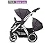 Babystyle Oyster Max 2 Tandem Pushchair - LIE FLAT - Mirror/Slate Grey - NEW