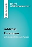 Image de Address Unknown by Kathrine Kressmann Taylor (Book Analysis): Detailed