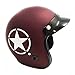 Autofy Trust Front Open Helmet (Maroon, M) RS.638.00
