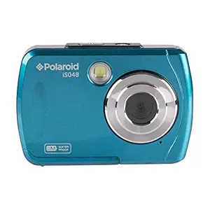 Polaroid IS048 Waterproof Instant Sharing 16 MP Digital Portable Handheld Action Camera, Teal