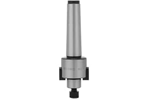VIKYE Porte-fraise en Acier, Filetage M12 Longueur 138mm Rainure de 22mm Porte-fraise Conique Support de Fraise pour la Coupe de Tôle, Lames non Trempées pour l'Acier(MT3-FMB22)