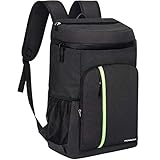 PENGDA Sac à Dos Isotherme Imperméable Ultra Léger 30L pour Pique-niques Camping Voyage Randonnée