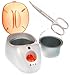 PROFESSIONAL WAX POT HEATER FOR BEAUTY THERAPIST LEGS BODY WITH FREE CARRY CASE AND PROFESSIONAL NAIL SCISSORS