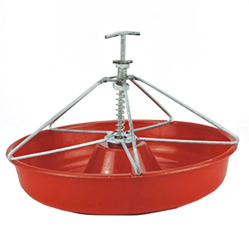 Red Piglet Pig Fodder Slot Feeder