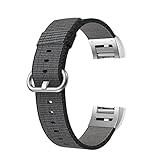 Hunpta Neues Release Sports Royal Woven Nylon Armband Band für Fitbit Charge 2 Smart Watch (Schwarz)