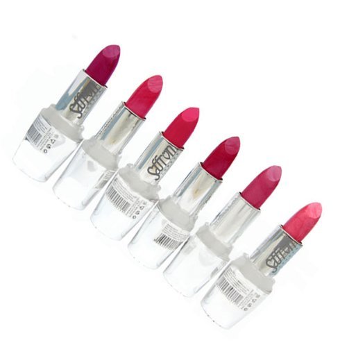 Set of 6 lipsticks Pink Shades