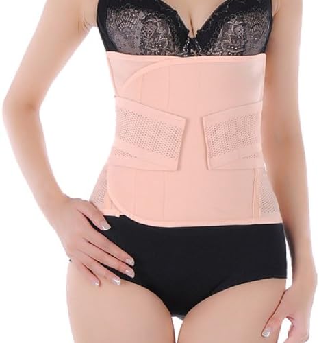 EQMUMBABY Women Postpartum Body Shaper Waist Cincher Girdle Corset Tummy Slimming Belt