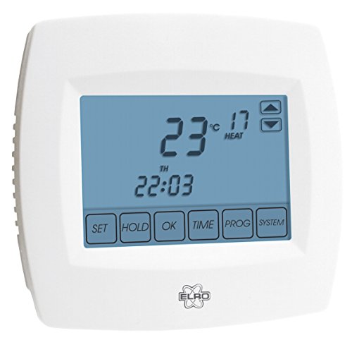 Roos Electronics KT200 TS Komfort-Wandthermostat mit Touchscreen