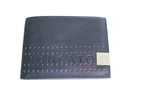 Preisvergleich Produktbild Herrenbrieftasche Brieftasche 10224 blau Roncato Italienische Mode
