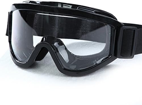 Ski Goggles with Microfiber Cloth black